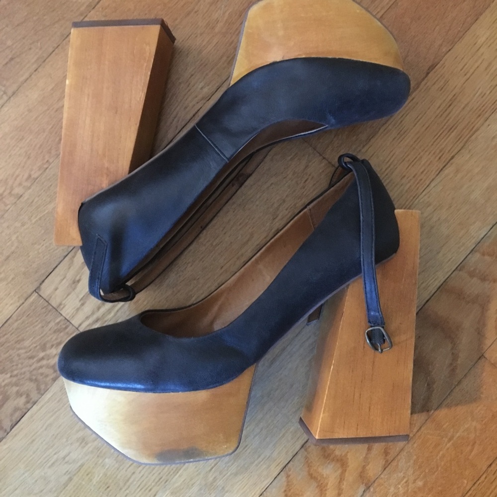 Jeffrey Campbell Safety Block Platforms